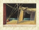 Boceto del decorado, representación de El Payaso, 1956